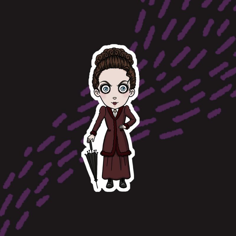 Missy Doctor Who Samolepka